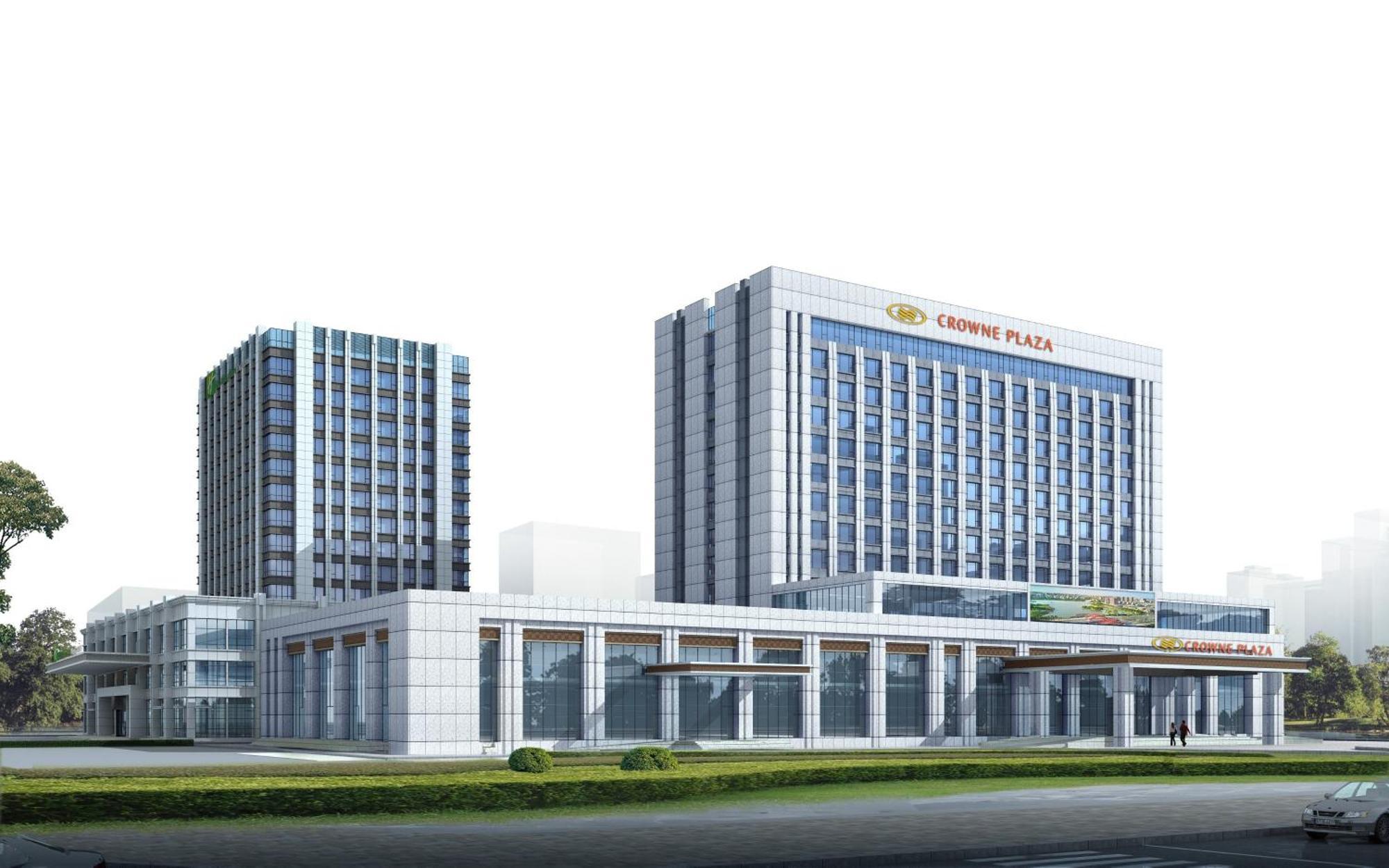 Crowne Plaza Lanzhou New Area By Ihg Hotel ภายนอก รูปภาพ