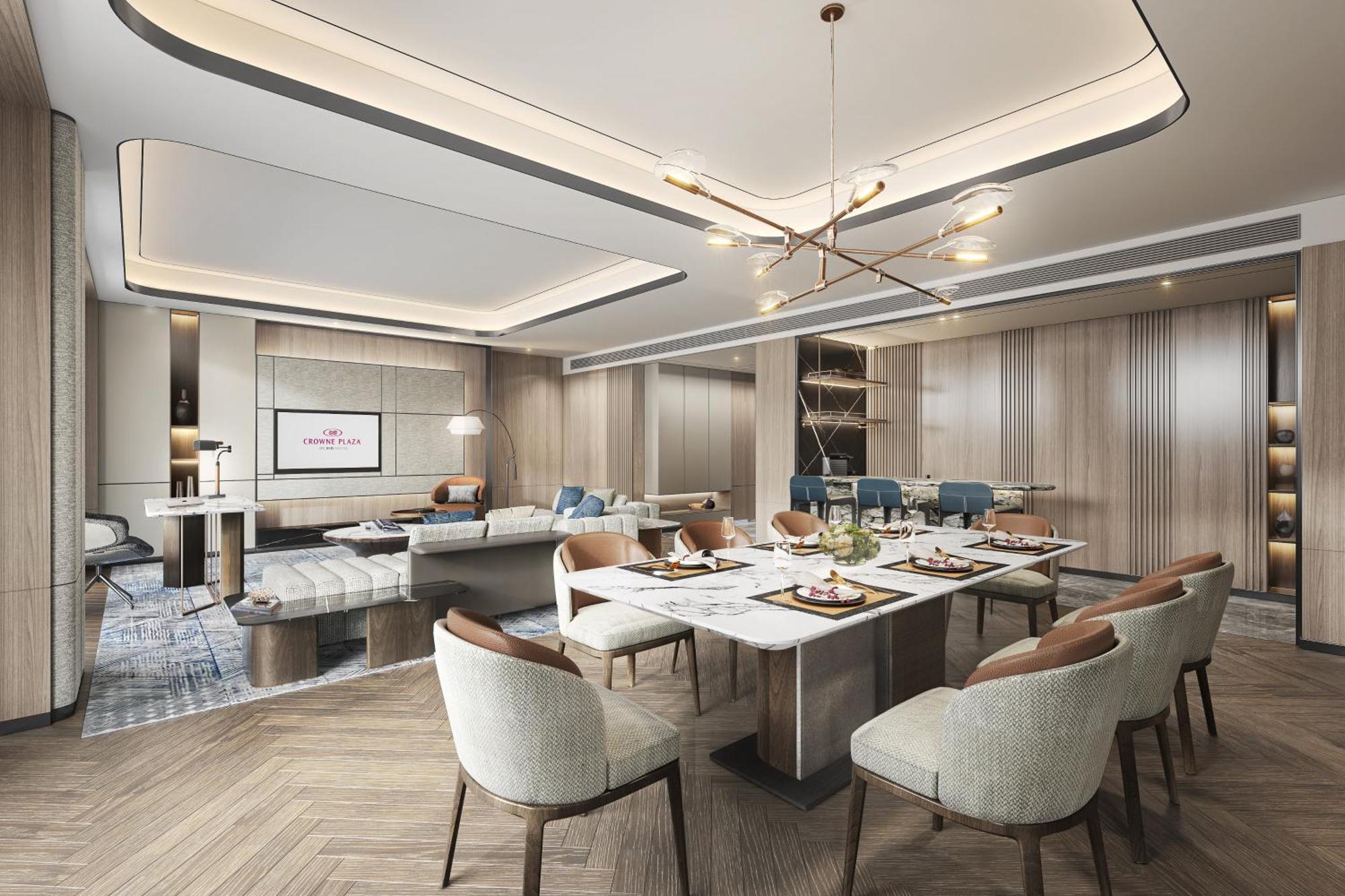 Crowne Plaza Lanzhou New Area By Ihg Hotel ภายนอก รูปภาพ